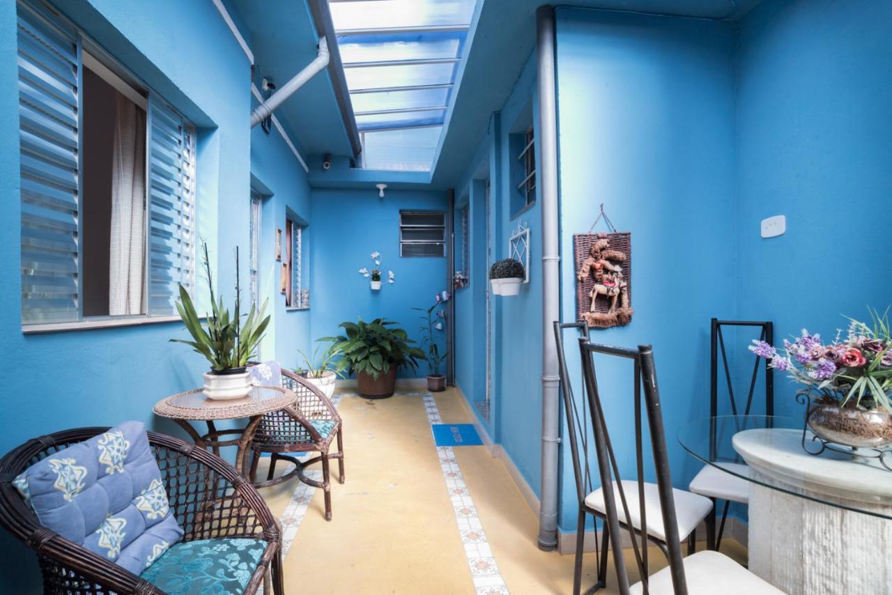 סאו פאולו Aconchego Azul Suites Vila Mariana מראה חיצוני תמונה